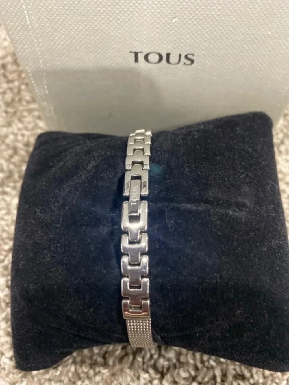 TOUS Bohème Silver Mesh Bracelet Watch Never Worn 3003506150